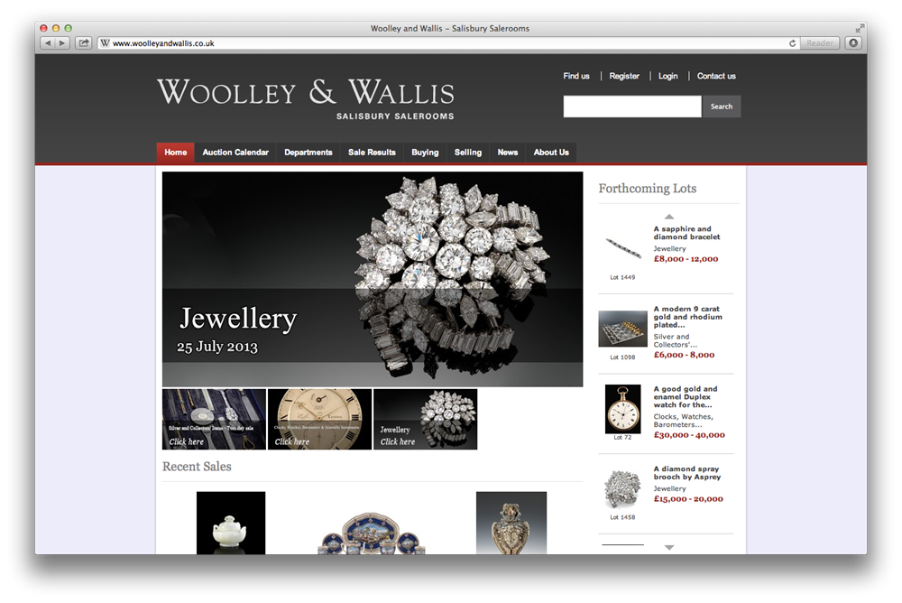 Woolley & Wallis screen shot