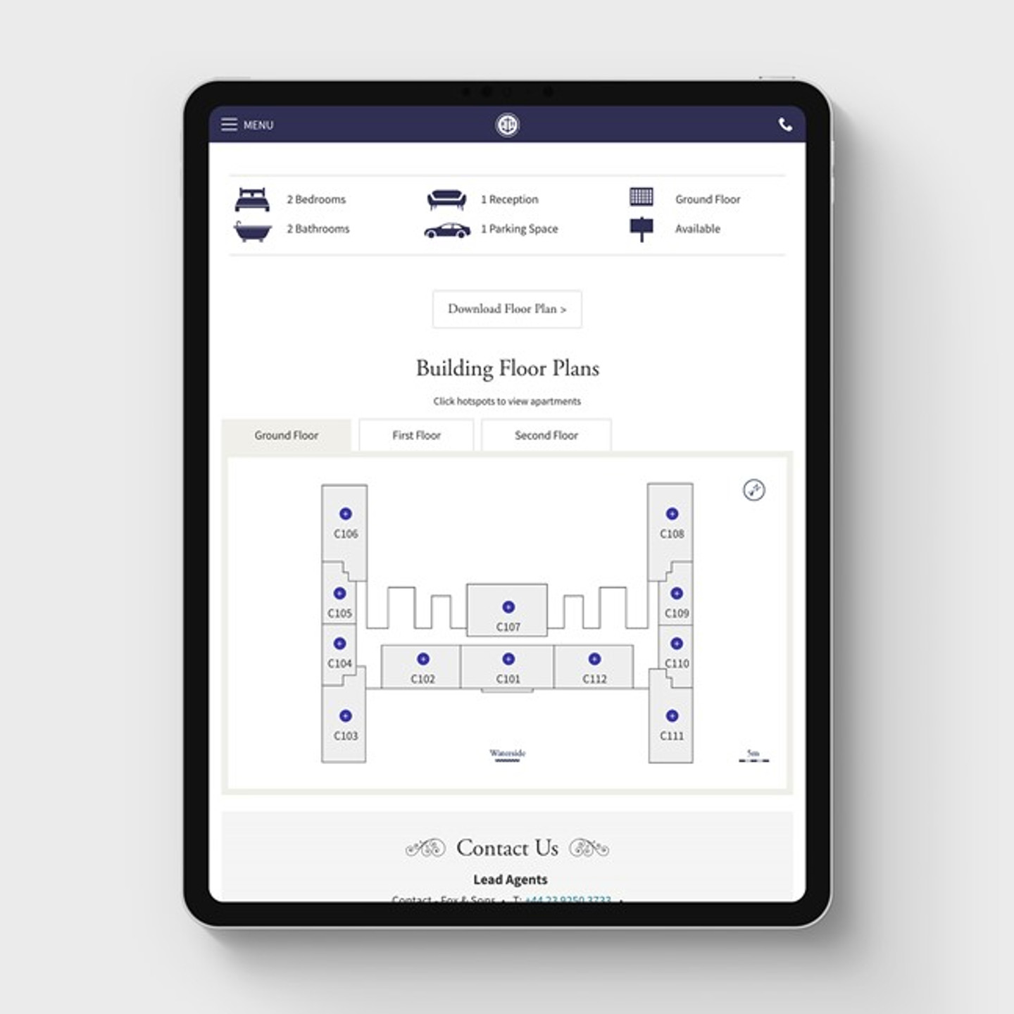 Royal Hasler Ipad Sq