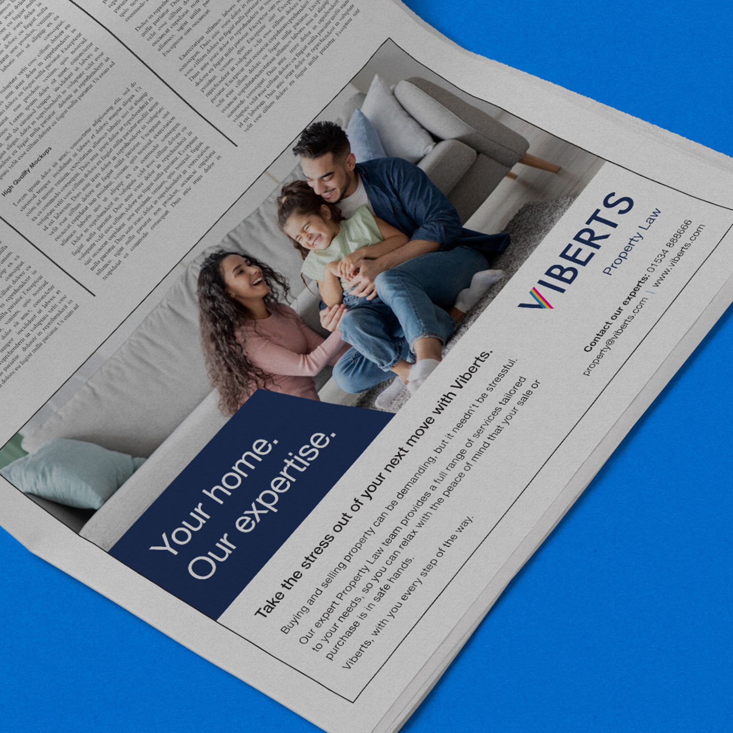 Viberts Printed JEP Ad